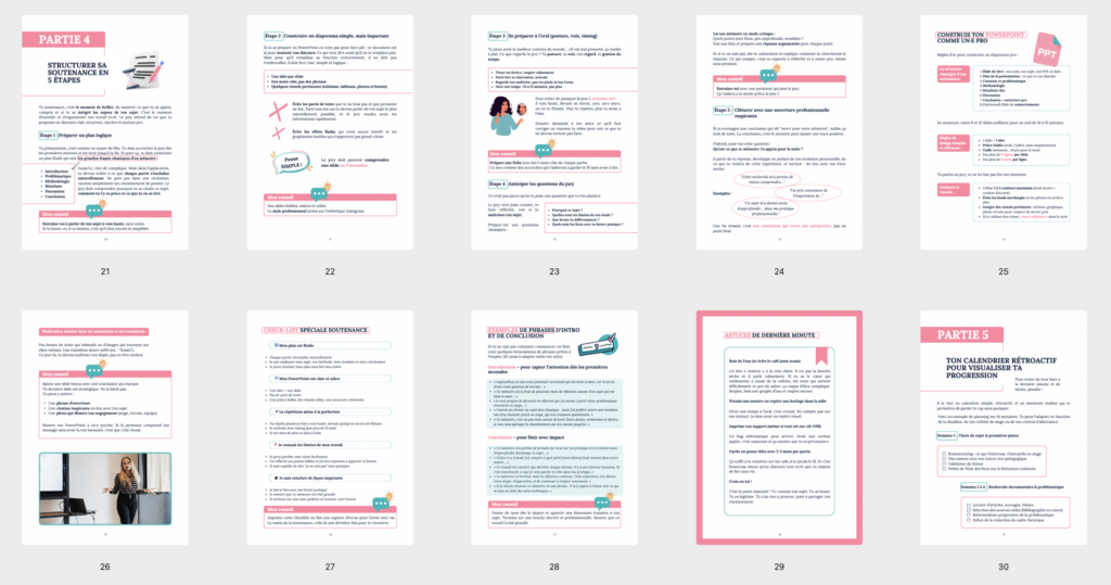 Guide illustré premium